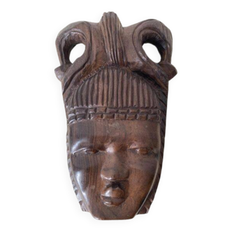 African ebony mask