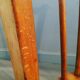 Chaise enfant Baumann en bois 1950