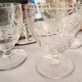 50's chiseled glasses