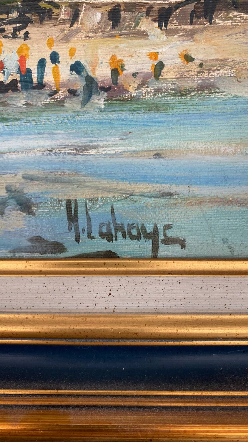 Breton landscape painting