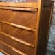 Commode scandinave vintage en teck et placage