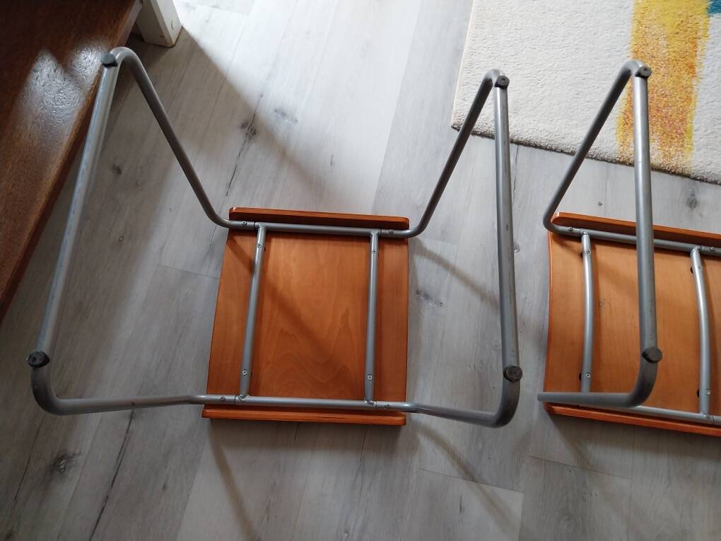 Duo vintage stools ikea kristian pallar design e. lilja lowenhielm