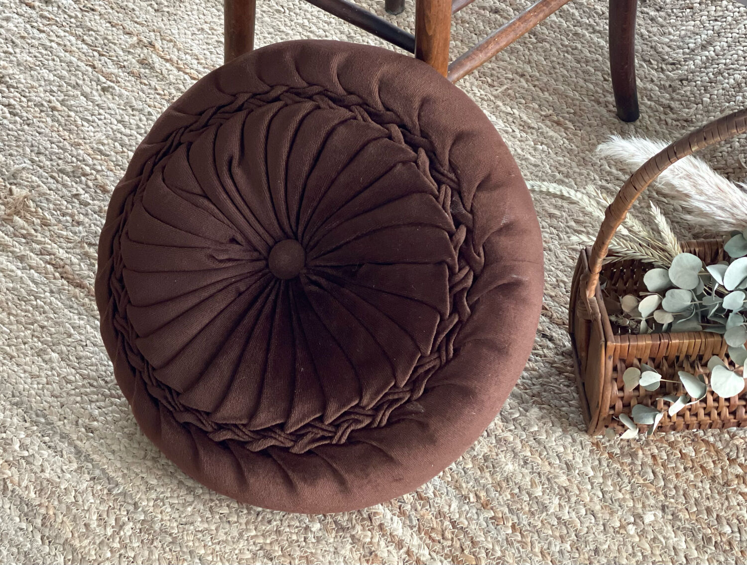 Large vintage cushion