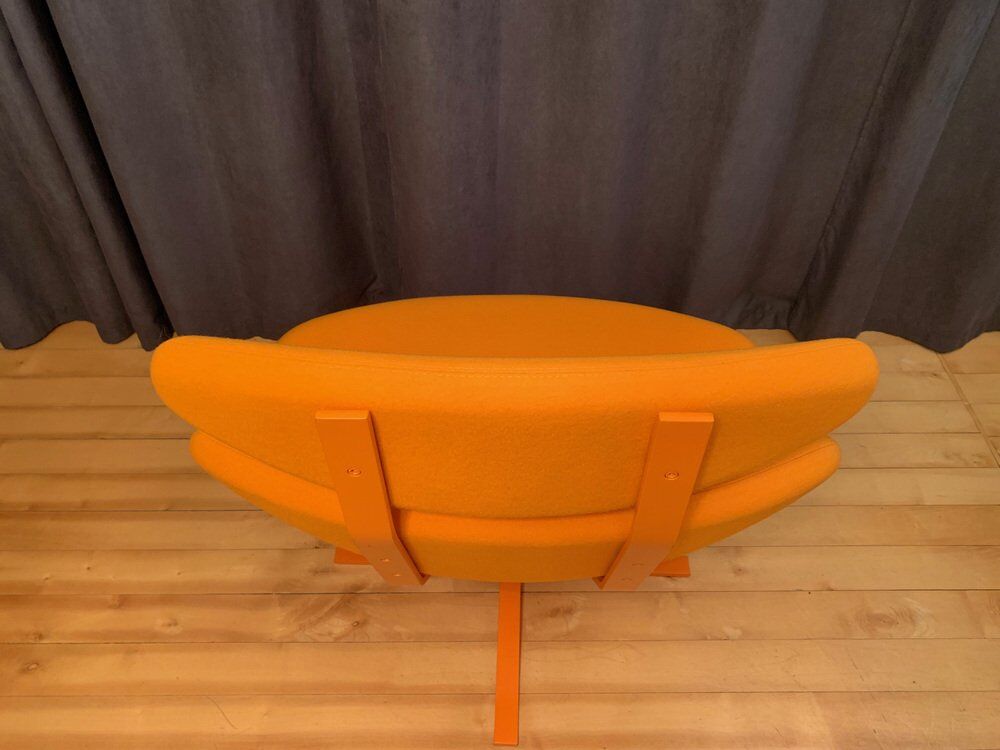 Danish Model EJ 5-S Lounge Chair by Poul M. Volther for Erik Jørgensen, 2010s