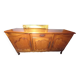 Louis XV oak and cherry wood sideboard