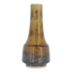 Small modern Scandinavian mid-century collection vase in glazed brown stoneware no. 3 by Gunnar Borg.