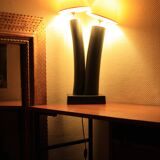 Large 2-light ceramic Drimmer lamp