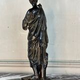 Diane de Gabies, black patinated bronze after the antique