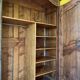 Wedding wardrobe, Provençal in solid walnut