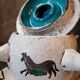 Vintage prehistory ceramic pot signed from the 50s 60s