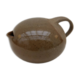 Signed ceramic pitcher