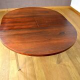 Rosewood and Chrome Dining Table 1960