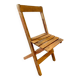 Chaise bois pliante