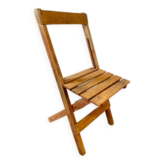 Chaise bois pliante