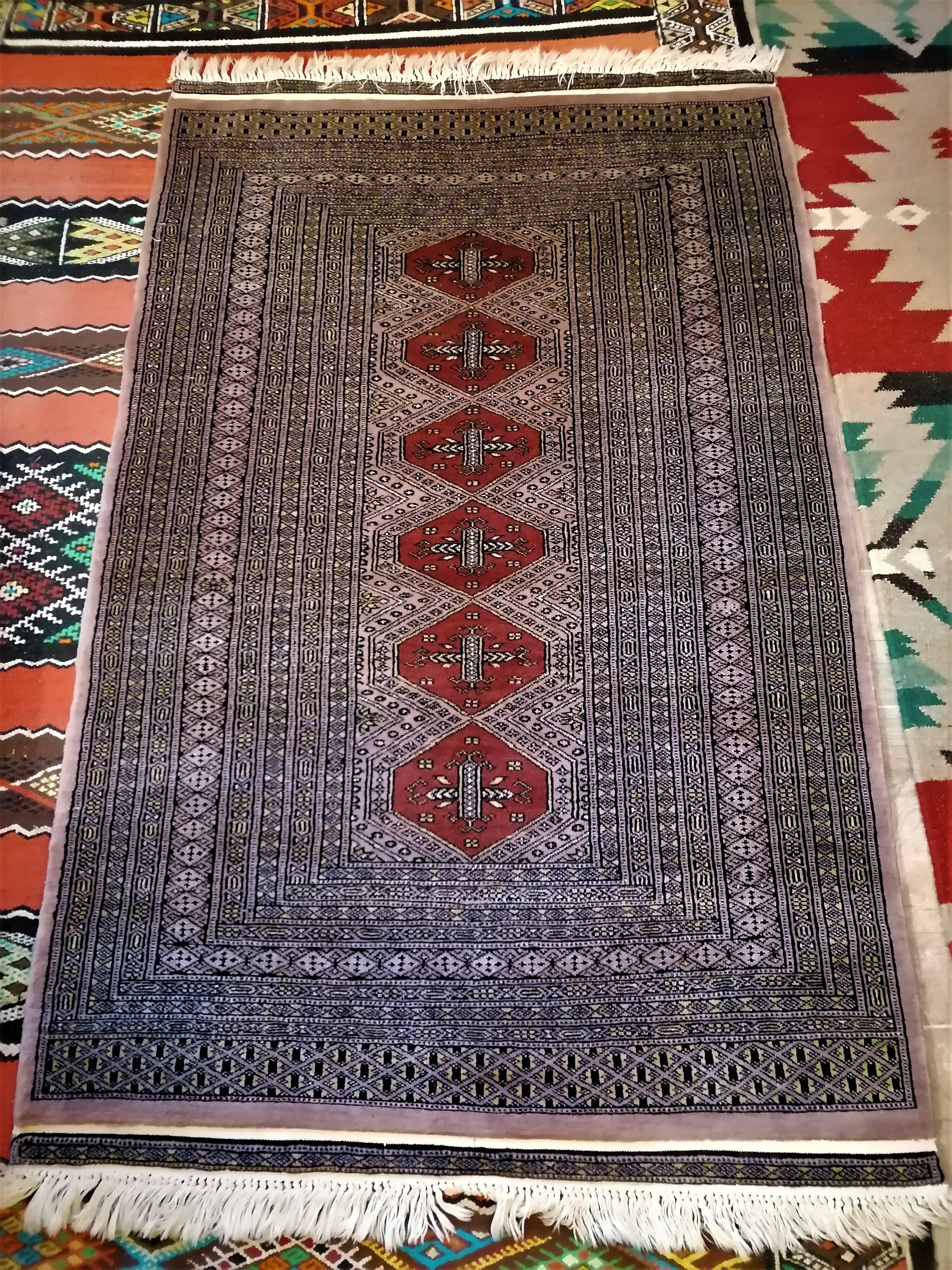 Ancien tapis oriental Pakistan 160 x 96 cm