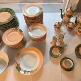 Capucine Porcelain Lafarge Service - Limoges