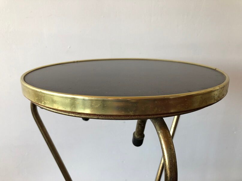 Tripod pedestal table 1960s