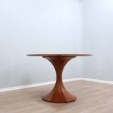 Table à manger sculpturale du milieu du siècle Carlo De Carli années 1950