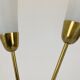Art deco brass floor lamp, 1930's