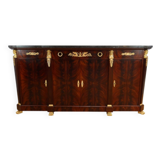 Enfilade in Mahogany, Egyptomania style – Early 20th century