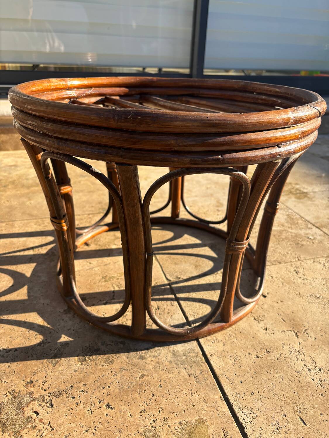 1960s rattan living room set