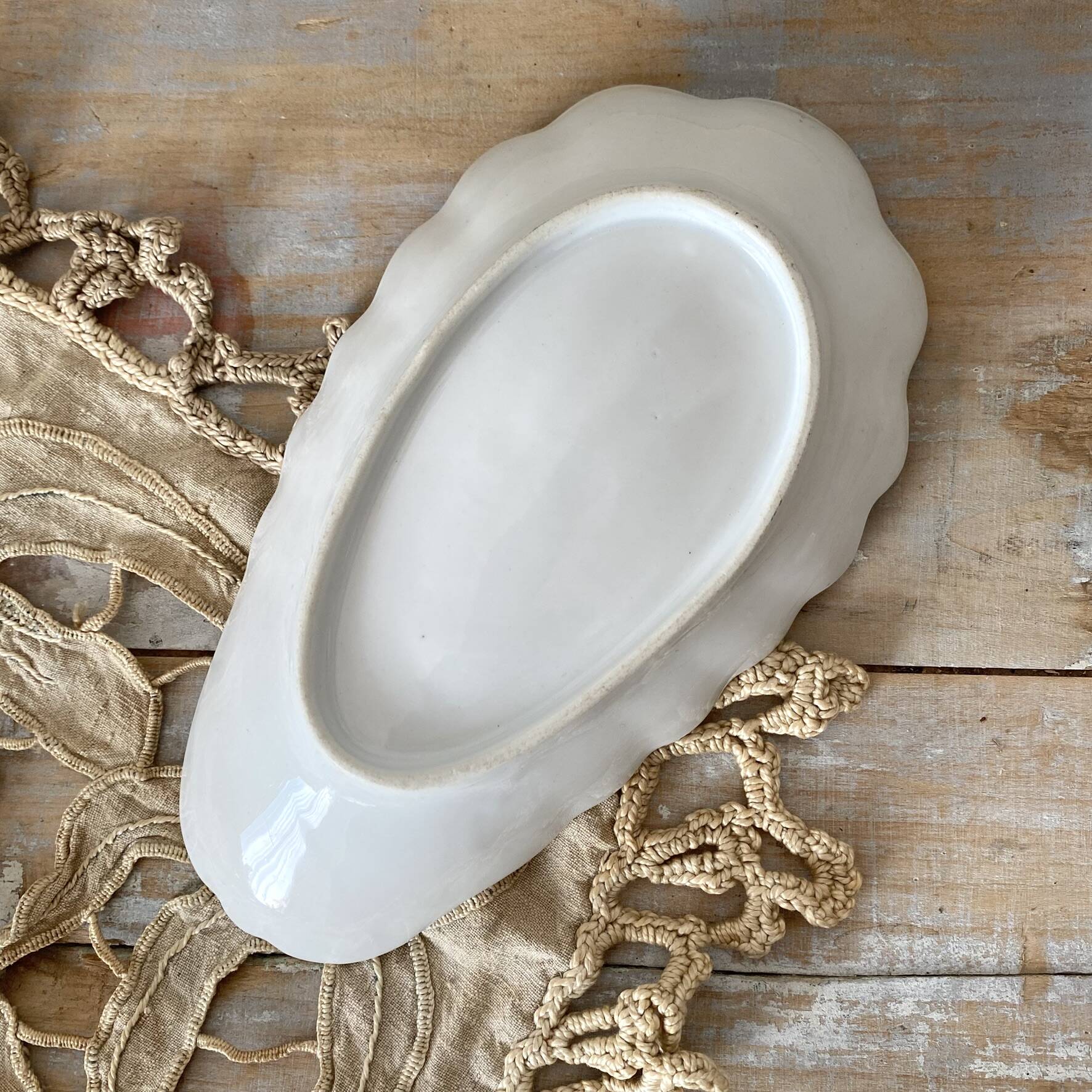 Ravier porcelain dish, catch-all dish