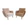 Fauteuils club scandinave velours vert d eau