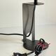 Lampe acier et tissu par madura
