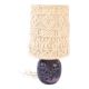 Lampe céramique et macramé