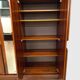 Modernist mahogany wardrobe with smoked mirrors (late 1970s)