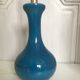 Vintage enamelled ceramic lamp