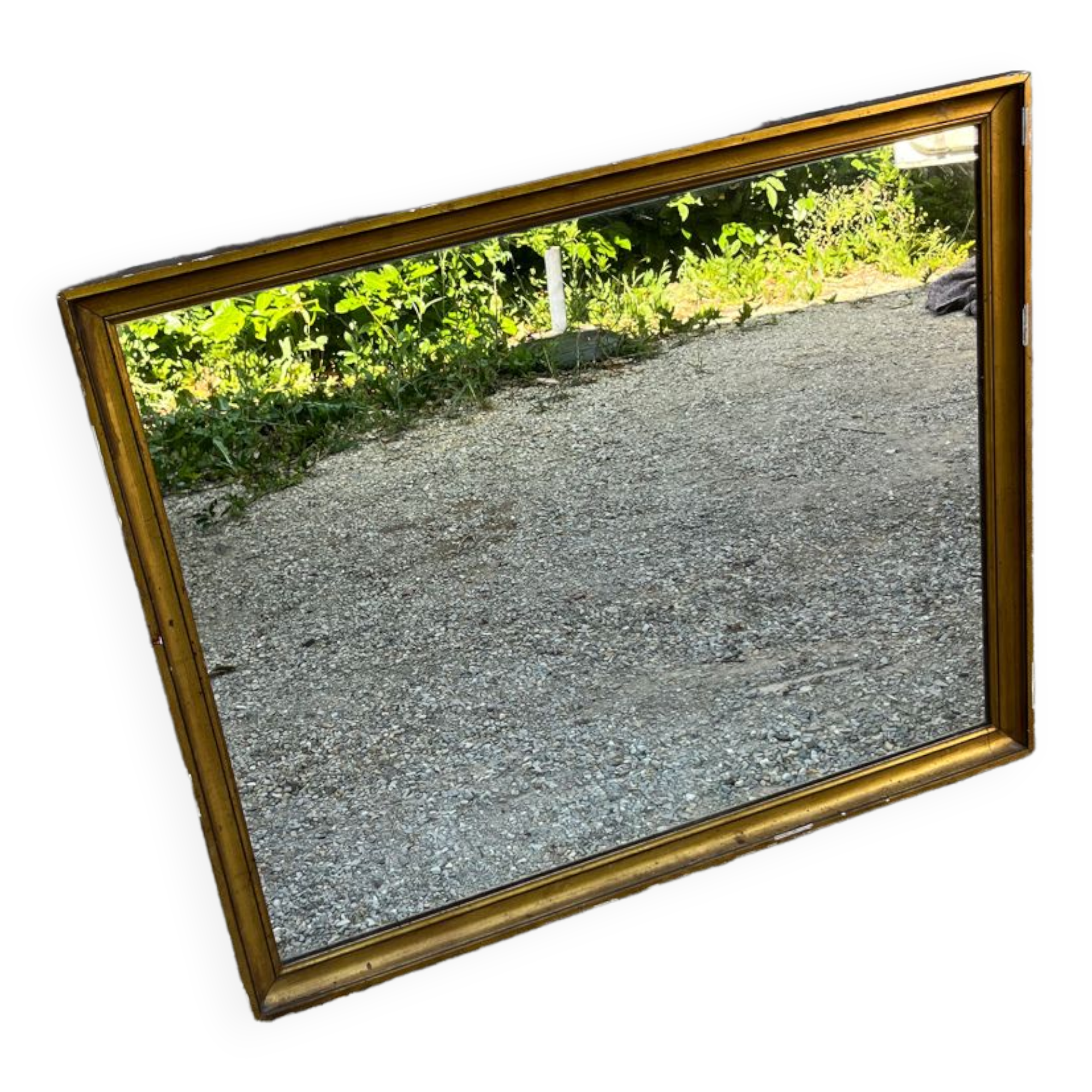 Golden mirror