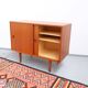 Vintage Danish teak chest of drawers from the 60s/70s, Danish retro style.
