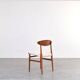 Danish Teak Dining Chairs by Ejner Larsen & Aksel Bender Madsen 1960s Set 4
