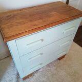 Beautiful art deco 1930 chest of drawers solid wood