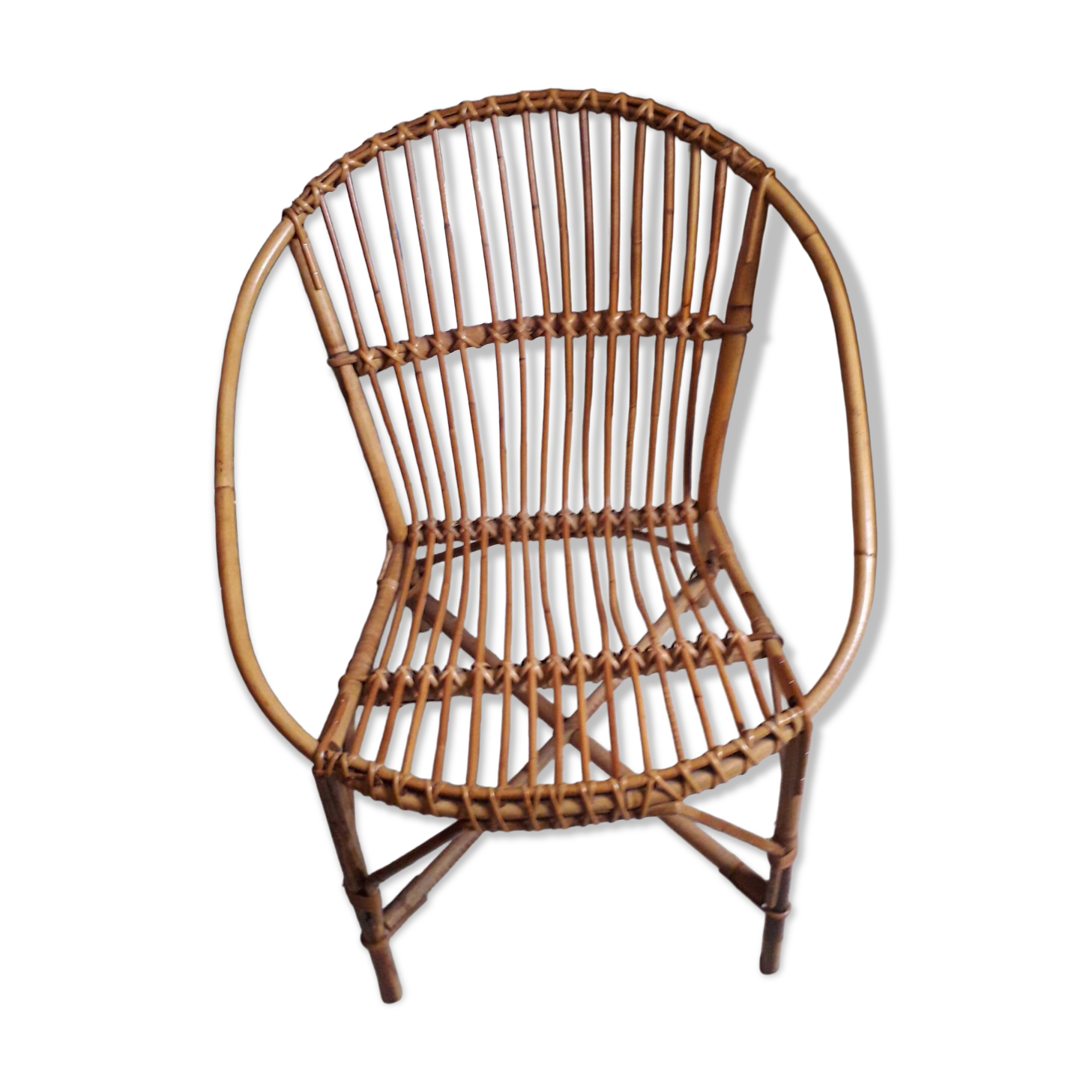 Fauteuil en rotin