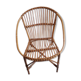 Rattan armchair