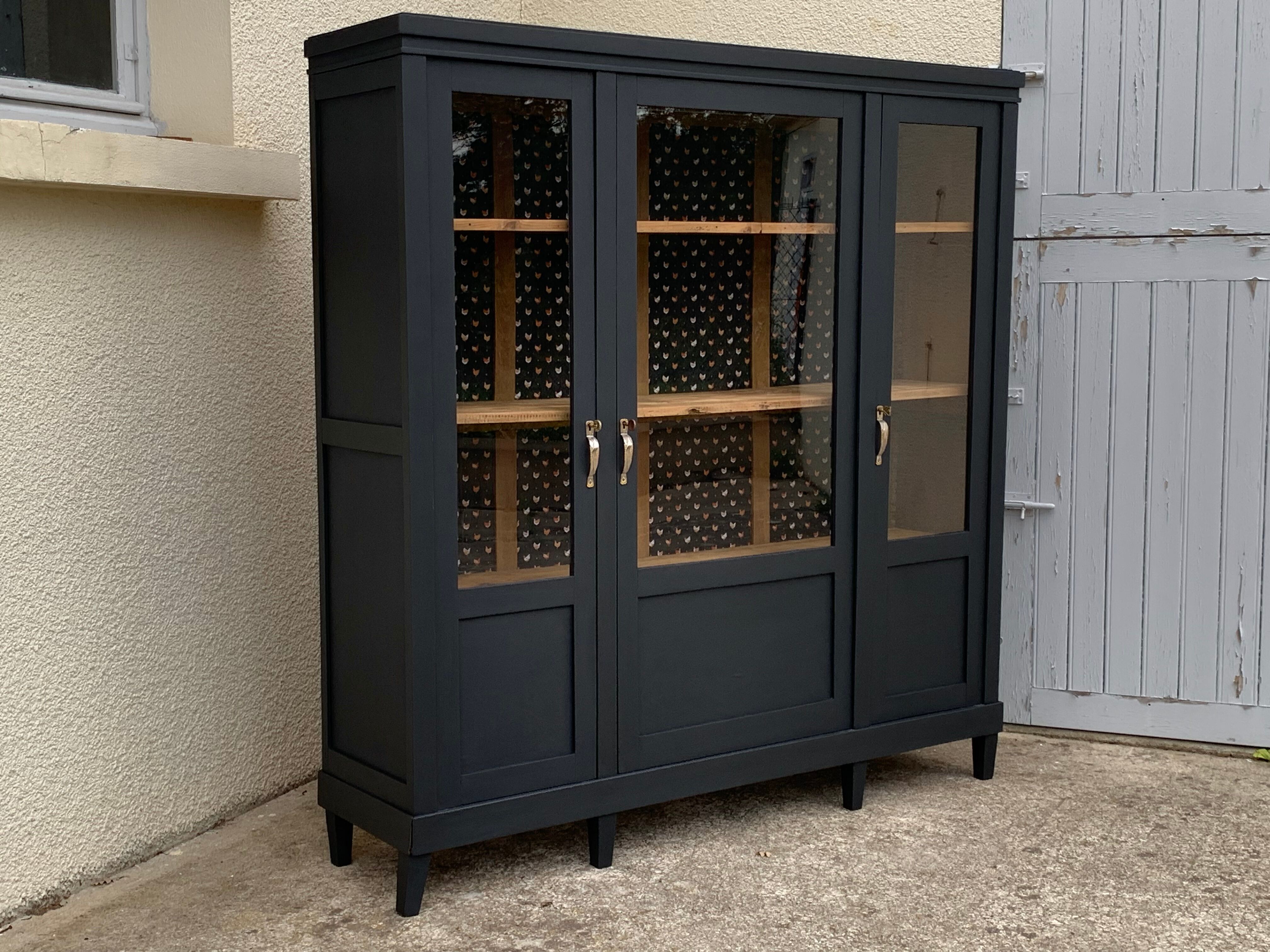 Removable glass cabinet art deco 1930