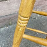 pair of wooden bar stools 1960