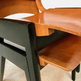 Set of 6 Dining Chairs P7 by Roland Rainer for E & A Pollack, Vienna 1952