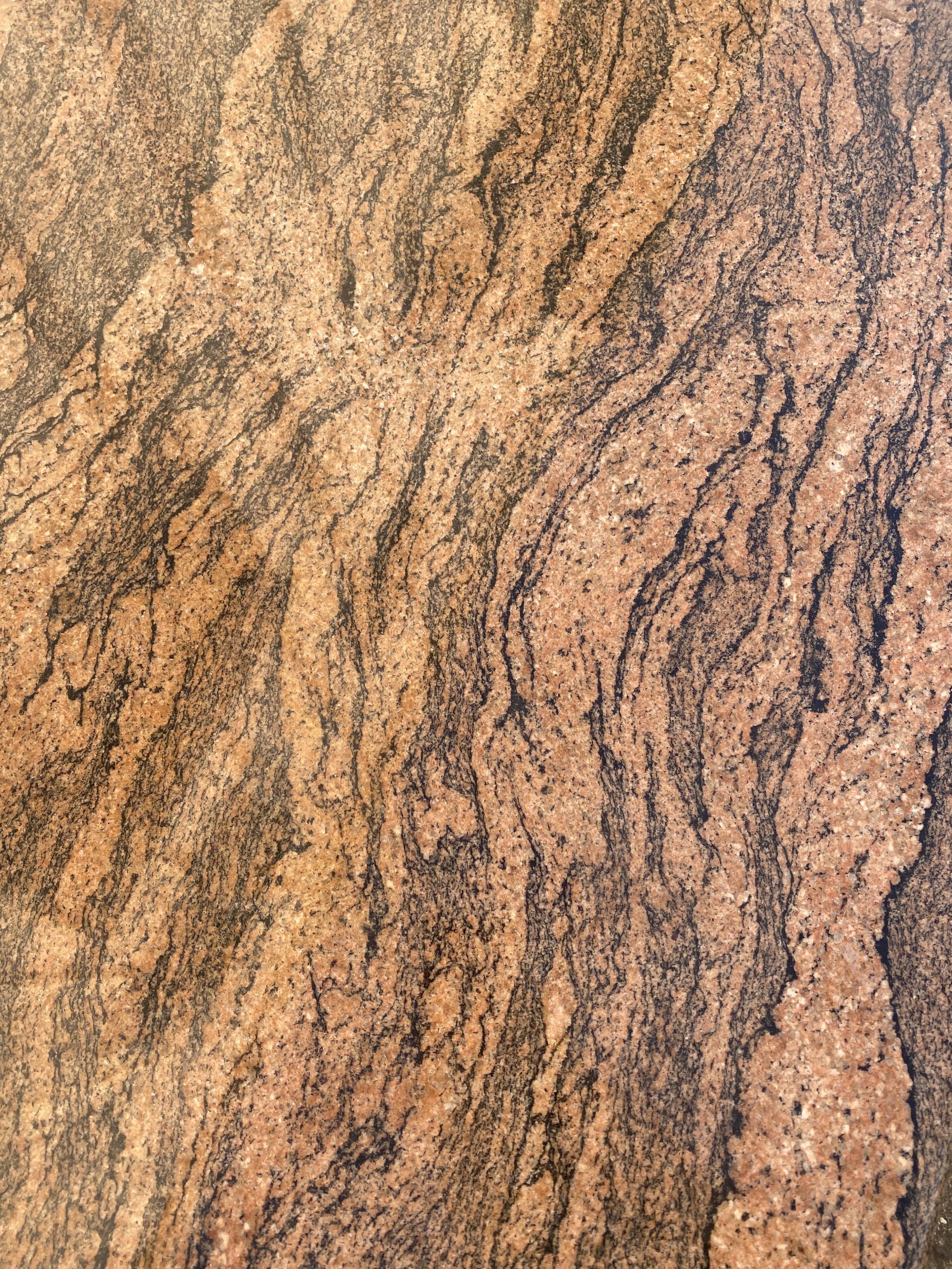 Travertine pink coffee table