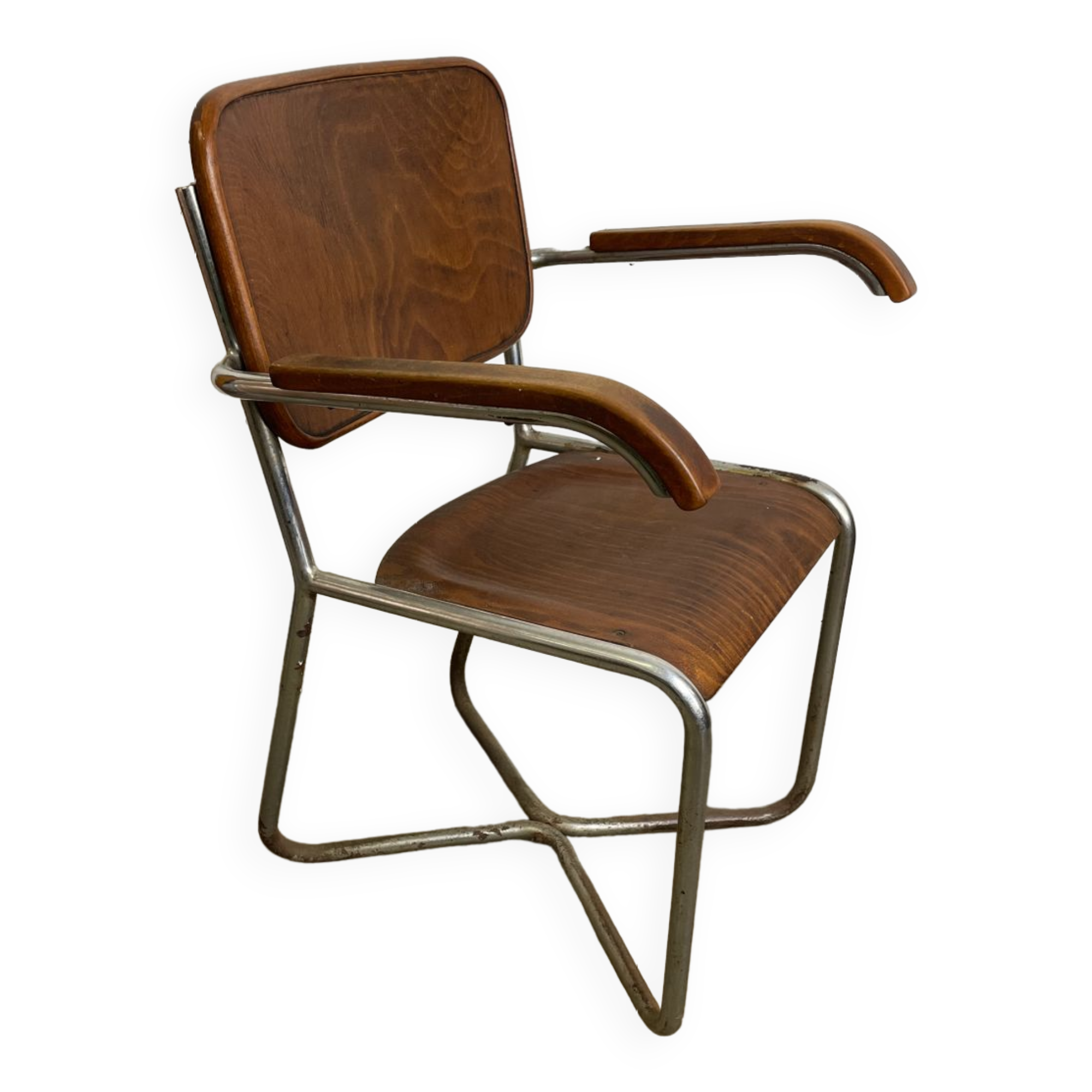 Bauhaus chair by Robert Slezak, 1930s