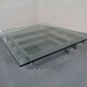 Sculptural Chrome Coffee Table by David Hicks, Italy, 1960s