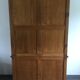 Louis Philippe display cabinet in cherry wood