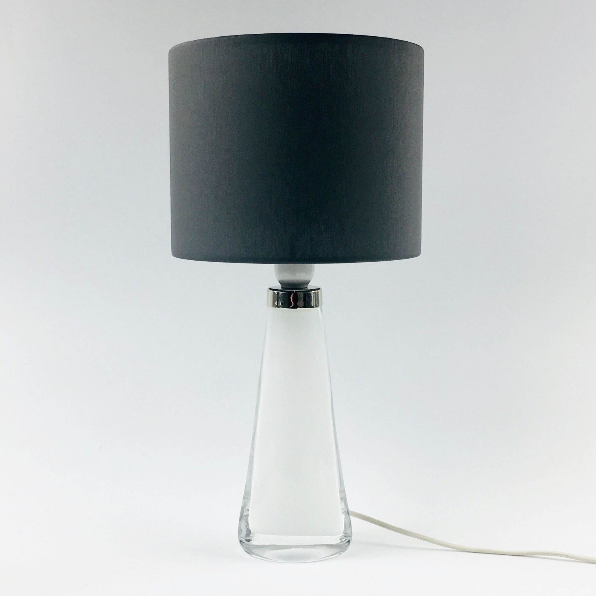 Lampe de table modèle RD 1566 par Carl Fagerlund pour Orrefors, Suède, années 1960