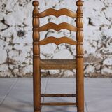 Set of 6 Dudouyt style chairs, 1950