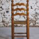 Set of 6 Dudouyt style chairs, 1950