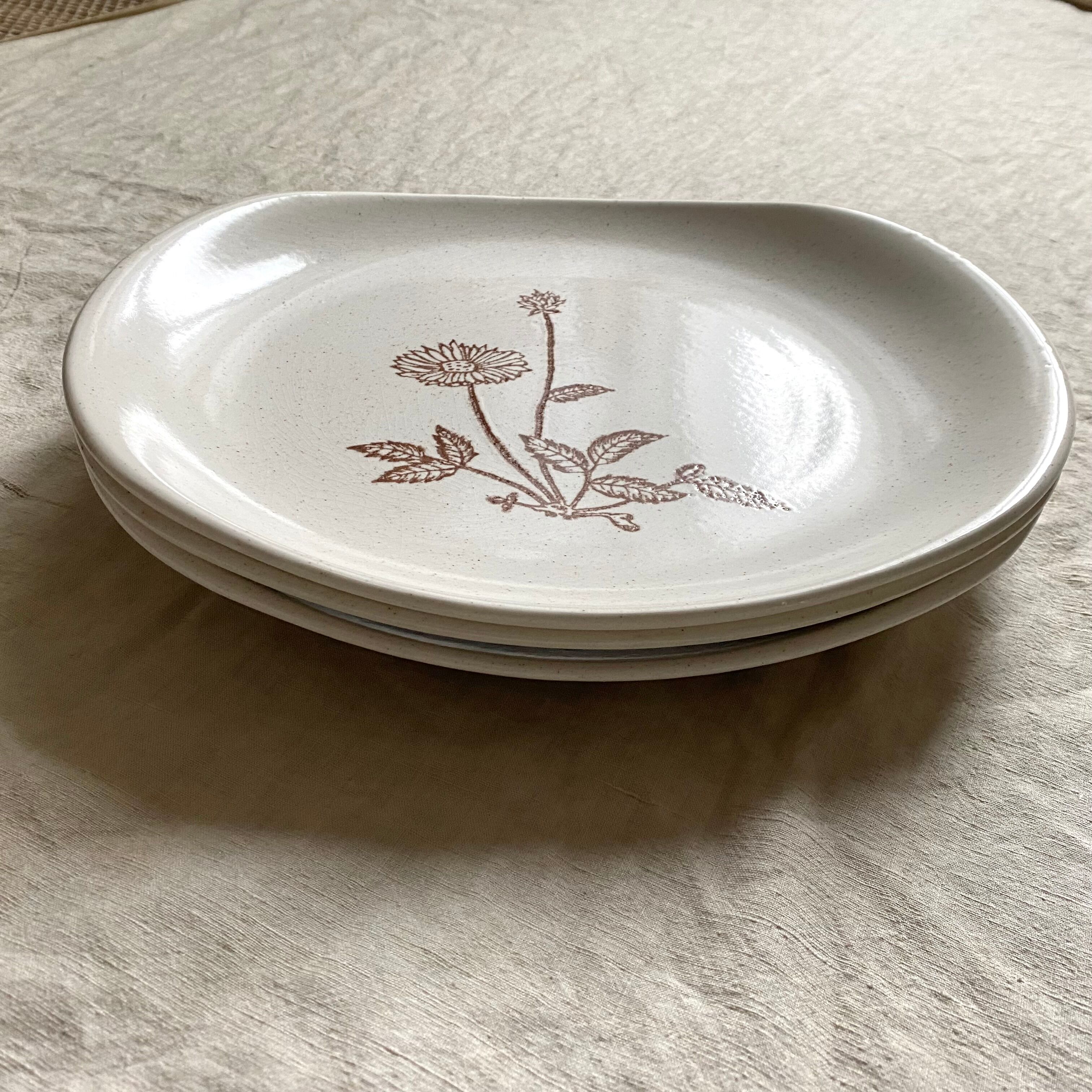 70s stoneware dishes