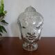 Old molded glass head - vintage blown glass - Object of curiosity