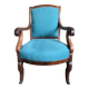Consulate armchair in mahogany